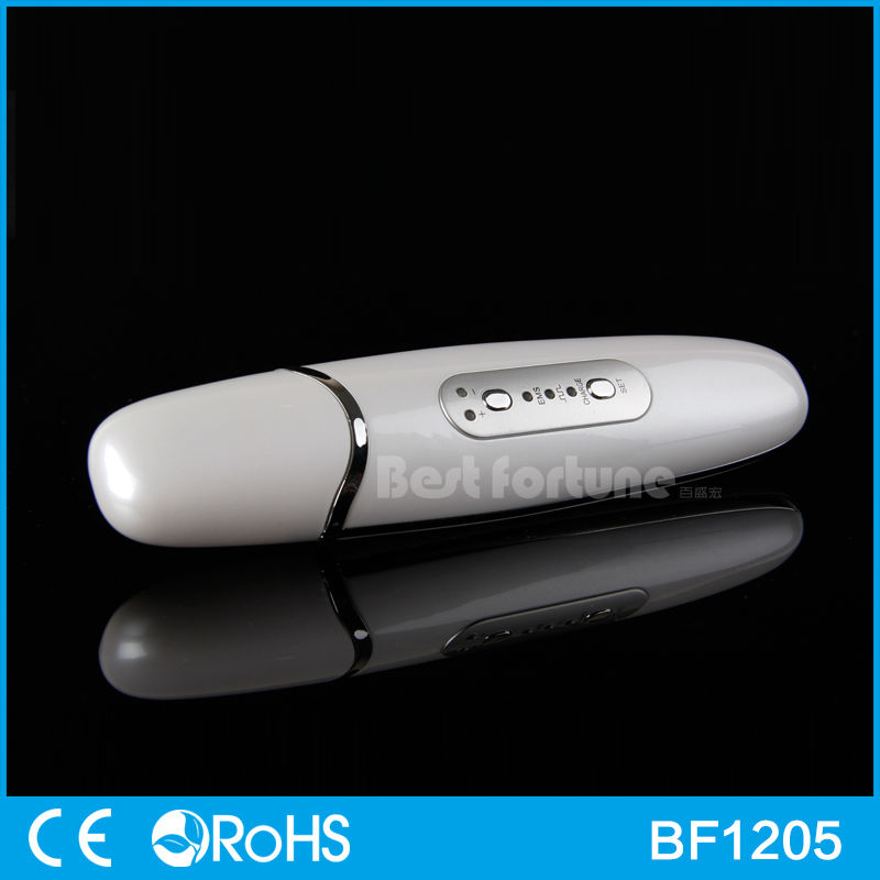 Sanitary Professional Ultrasonic Skin Scrubber Machine For Face / Neck / Hands