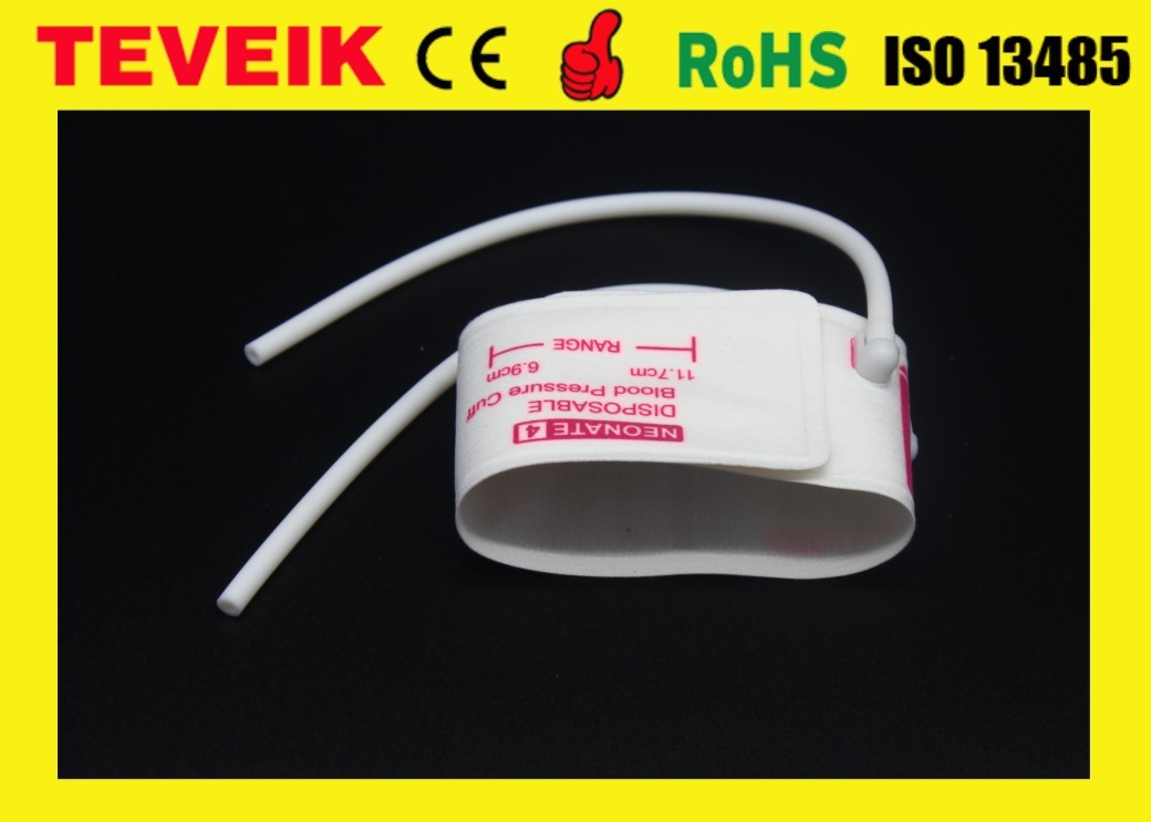 Factory Price Medical Disposable Neonatal Double Hose NIBP Blood Pressure Cuff