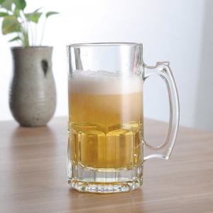 China 1L 33oz Custom Beer Glass Mug  1000ml Glass Beer Mug Beer Stein 1 Liter wholesale