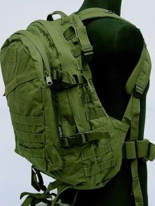 China Hot sale Green 3D Tactical backpack wholesale