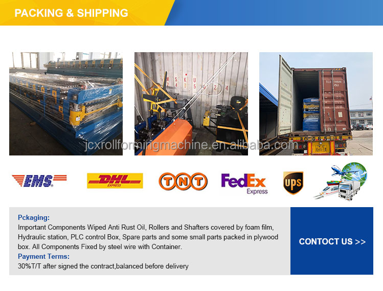 JCX DECK PANEL FULL AUTO HIGH QUALITY FLOOR DECK ROLL FORMING MACHINE 750 MODEL