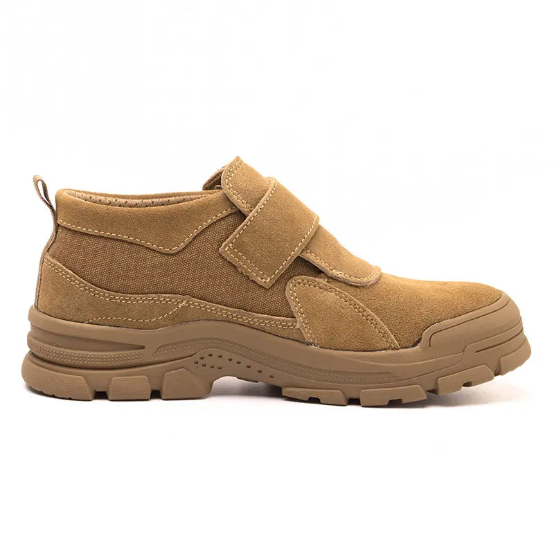 Yellow High Heat Resistant Boots Unisex Steel Toe Work Boots For Welders