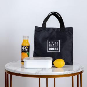 China Customized Colorful Reusable Cotton Shopping Bag Red Yellow Pink Black Dye Logo Print wholesale