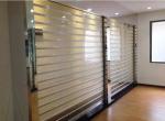 Crystal Clear Transparent Roller Shutters Doors Polycarbonate Commercial Full