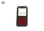 Business Style Strongest Red Metal Money Clip For Men Brush Nickel Electroplate