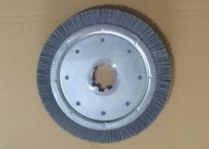 China Max RPM 2500 Nylon Abrasive Wheel Brush Silicon Carbide Deburring Brush wholesale