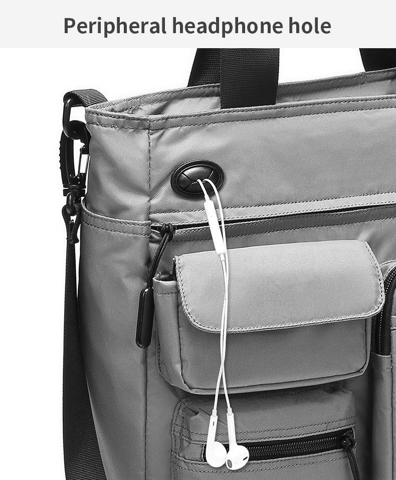 Waterproof Oxford Business Briefcase Bag Inclined Shoulder Bag OEM/ODM