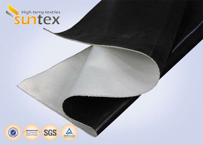 Flame Resistant Cloth Silicone Calender Coated Fabric For Expansion Joints And Fabric Ductwork Connector
