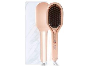 China 42W Electric Hair Brush Straightener PTC Heater Plastic Aluminum Material wholesale