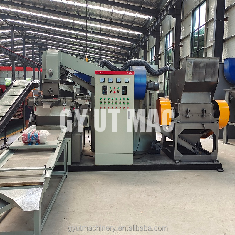Support Single-Phase Cable Grinder Machine for Recycling Material Waste Copper Wire Cable