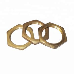 China Copper M10 Hex Head Nuts ANSI A193 Serrated Flange Nuts wholesale