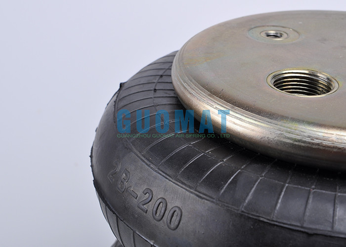 W013586901 Firestone Convoluted Air Spring With 3/4 NPT Air Inlet 3/4 NPT With Bumper Block
