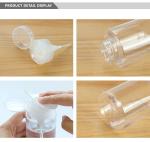 100ml 150ml 200ml Plastic Pressure Bottle For Toner Lotion / Makeup Remover