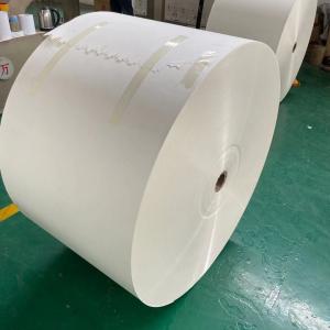 China Recyclable Paper Cup Raw Material 190g+15g PE Coated Paper Rolls wholesale