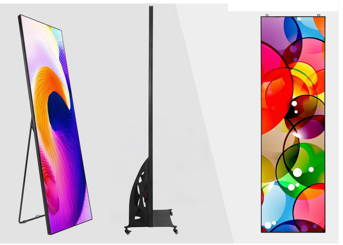 SMD2020 LED Digital Banner Display Advertising Indoor P3 DVI