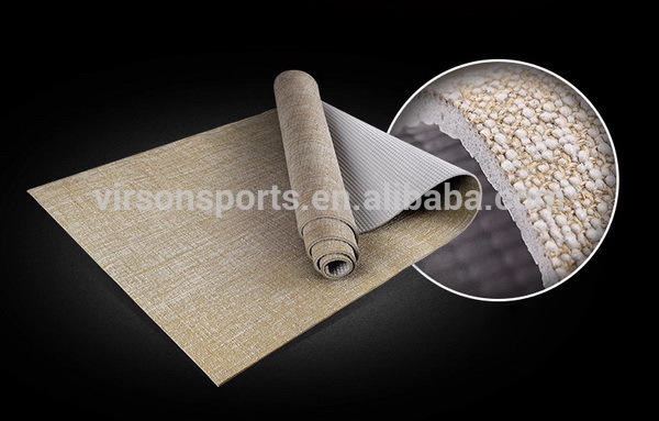 Yoga Mat JUTE Yoga Mat JUTE Yoga Mat(xjt)035