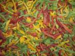 Frozen Mixed Red & Green Sweet Pepper Stripes