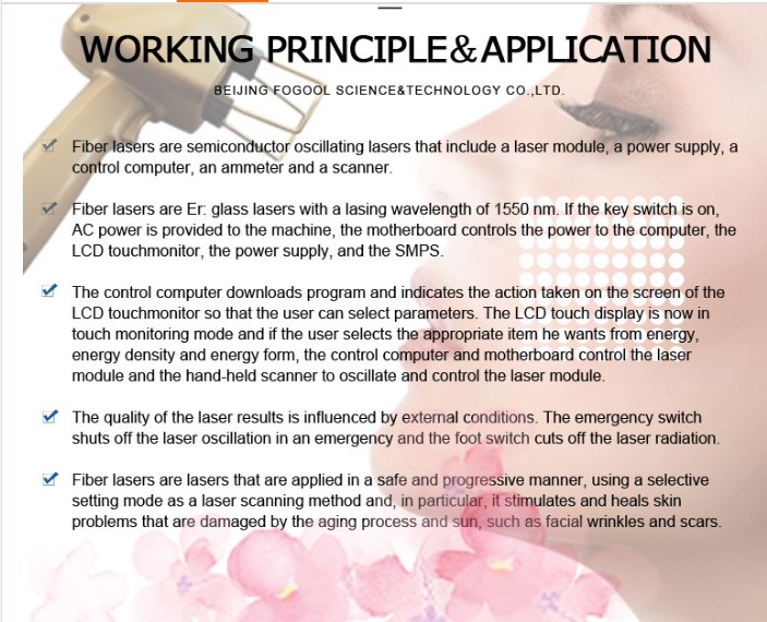 Skin Resurfacing Er Yag Laser Machine Super Penetration Wrinkle Removal Device