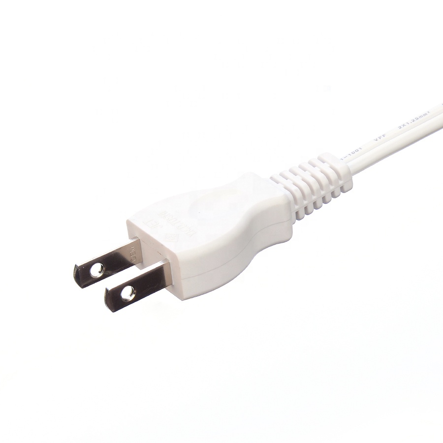 125V 7A/12A/15A PSE Certificated Japanese Standard 2 Flat Poles Power Plug for Home Appliance Extension Cord Top Selling