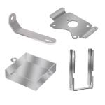 Bending Sheet Metal Forming Parts Stainless Steel Aluminium Metal Brushing