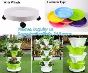 China Green Garden Sacks Strawberry Hydroponic Vertical Farming Planter Pots Nursery Succulents wholesale