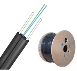 China FTTX Fiber Optic Cable 1KM Price FTTH Indoor Drop Cable 3 Years Warranty wholesale