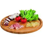Multifunction Bamboo Serving Tray 5 In 1 Fruit Platter Contemporary Style