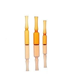 China Low Neutral Borosilicate Glass Ampoule Medical Cosmetic 1ml-25ml Clear amber ampoule wholesale