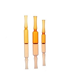 Low Neutral Borosilicate Glass Ampoule Medical Cosmetic 1ml-25ml Clear amber