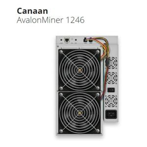 China Canaan AvalonMiner 1246 81TH/S Avalon Bitcoin Miner 331*95*292mm A1246 81T wholesale
