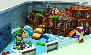 China kids space play centre childrens indoor ball pit sports indoor playground for toddler wholesale
