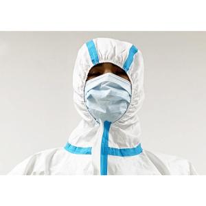 China SMS Medical Protective Clothing , Medical Protective Coverall Soft Hand Feeling wholesale
