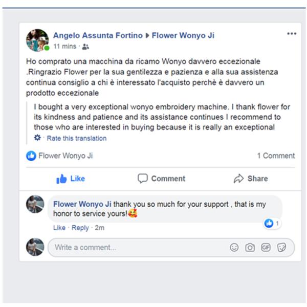 WONYO High-Speed Metal 6-Head Multi-head Computerized Embroidery Machine with 9 12 15 Needles