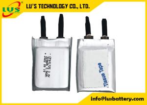 China 3.0V Thin Flexible Battery CP401725 320mah Ultra Slim Batteires For Smart Cards wholesale