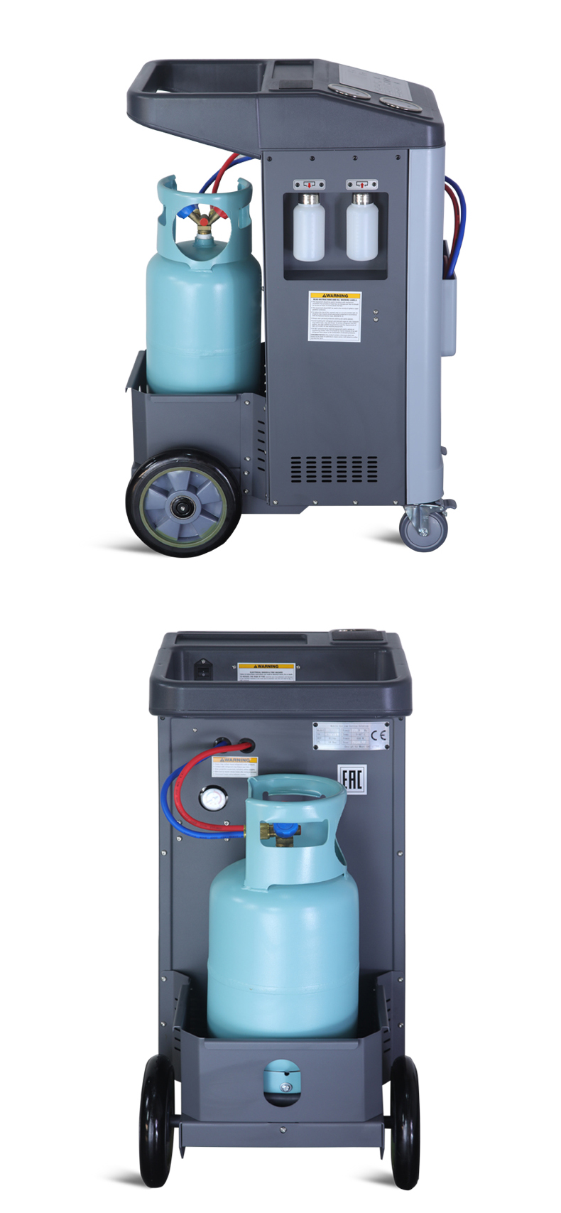 OEM Refrigerant Automotive AC Recovery Machine 18bar
