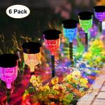 0.2W LED Solar Garden Stake Lights