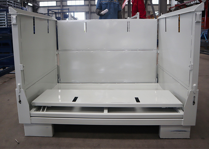 OEM Mesh Collapsible Pallet Cage Q235 Steel For Logistics Transport Turnover