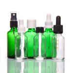 Luxury 1oz 2oz 20ml 30ml 50ml Cosmetic Empty Flat Shoulder Serum Essential Oil