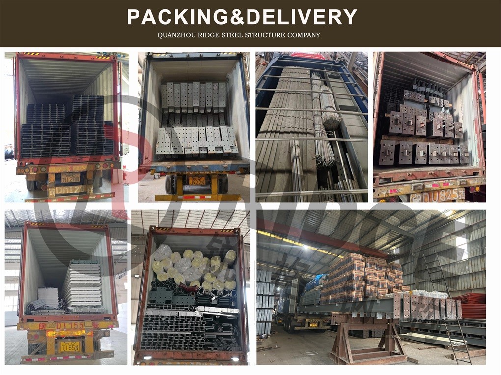 Prefabricated large span Steel Structural Design Fabricator Sub Contractor