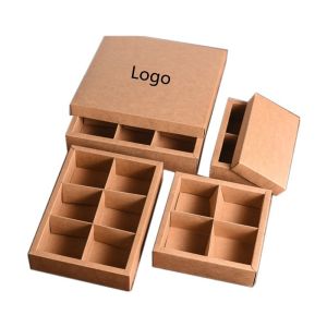 Wedding Favor Bulk Chocolate Boxes Biodegradable Truffle Box Packaging