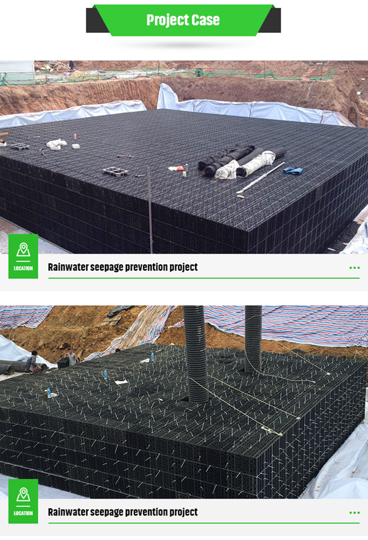 Online Technical Support Industrial Water Tanks for Rainwater Cistern Infiltration