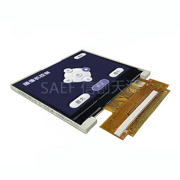 320x240 Medical LCD Touch Screen 2.3 Inch ILI9342C MCU 8bits Interface 36 Pins