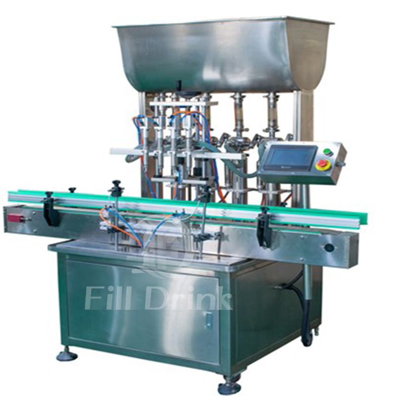 Pneumatic Control Viscous Liquid Filling Machine High Viscosity Piston Filler Piston Pump