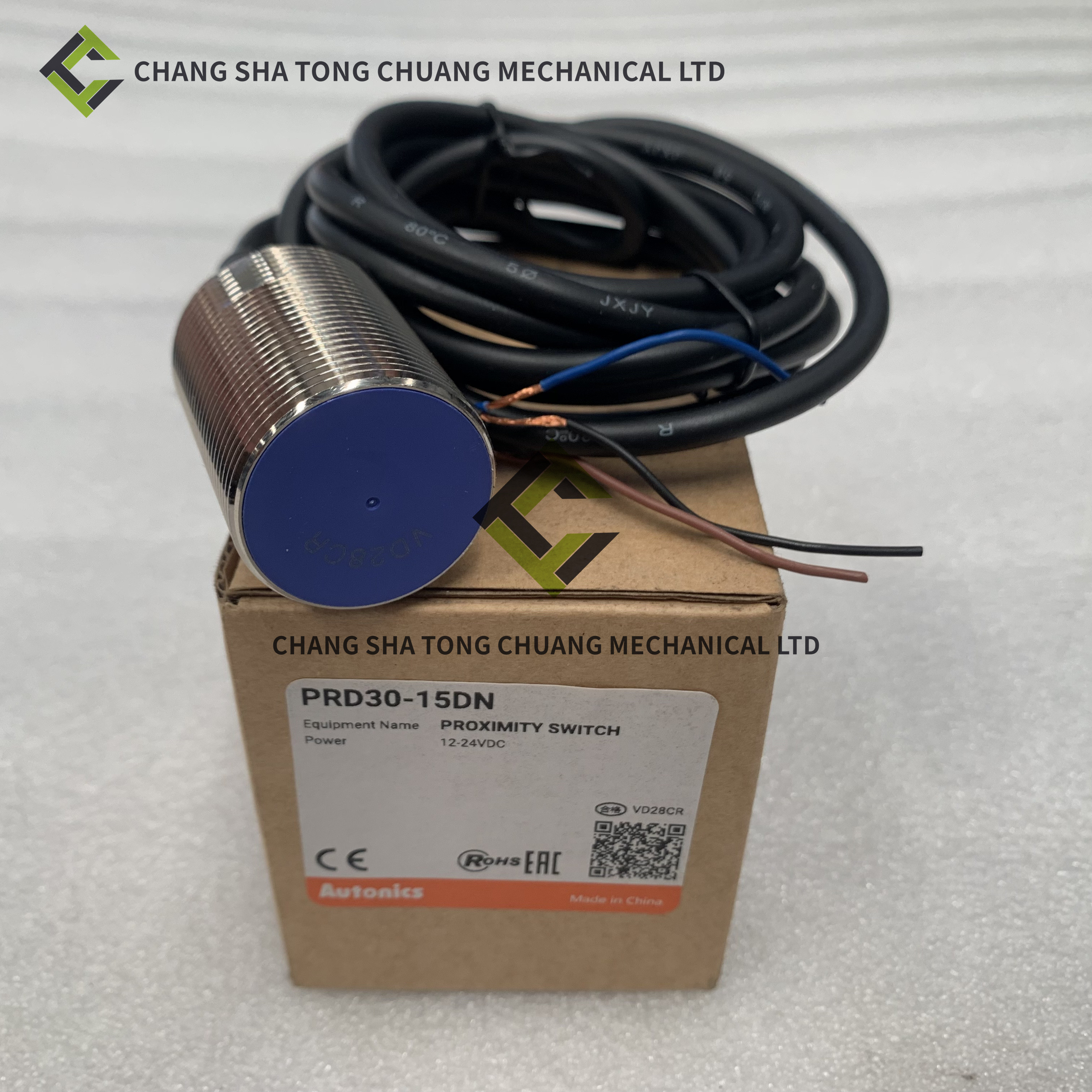 Sany / Zoomlion Concrete Pump Proximity Switch IIM200 + EVC001\IIM200 + EVC001 Replacement PR30-15DP Positive Signal