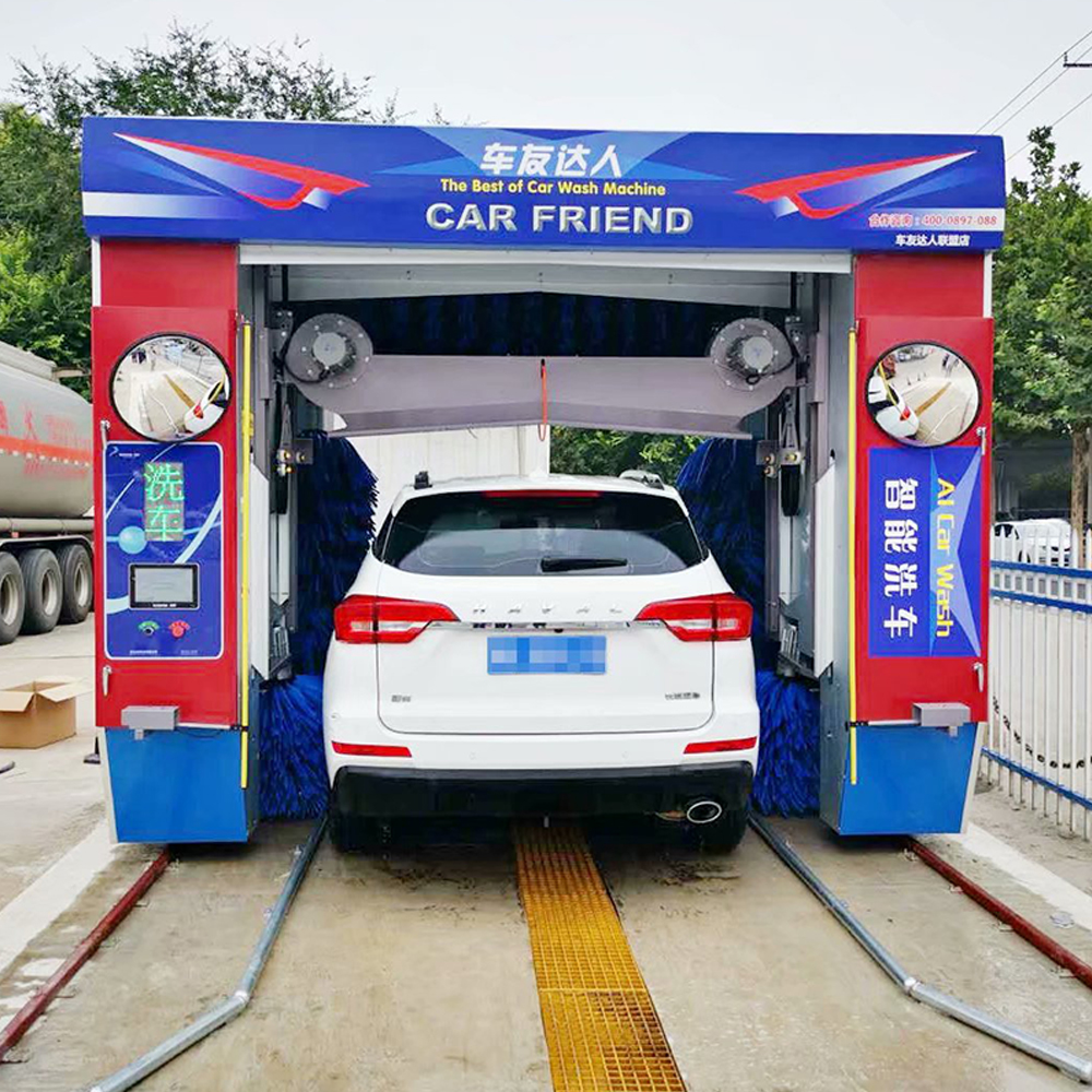 20.16kw Output Power Automatic Rollover Car Wash Machine For Economic Cleaning