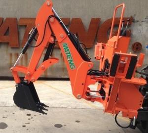 China Steel WM7600 Backhoe Tractor 3 Point Linkage Farming Machine wholesale