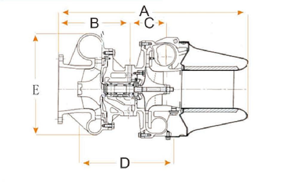 IHI/MAN RH Turbocharger Repair Kit / marine Turbocharger Repair Parts