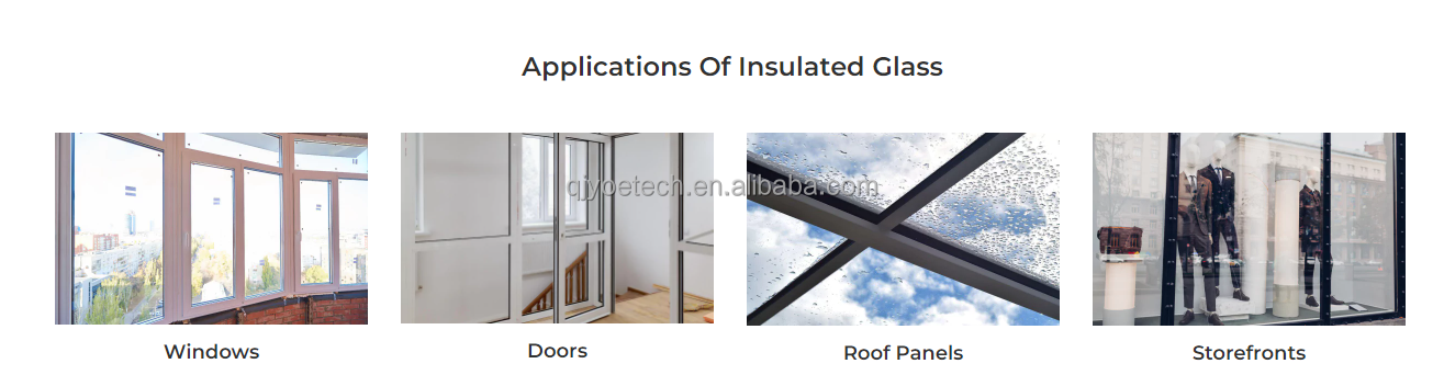 Acceptable OEM/ODM Low-E Tempered Insulated Glass for Thermal Insulation Curtain Wall