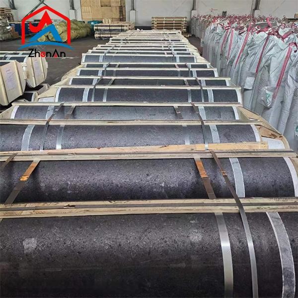 Furnace Carbon Graphite Electrodes 600mm With Nipples