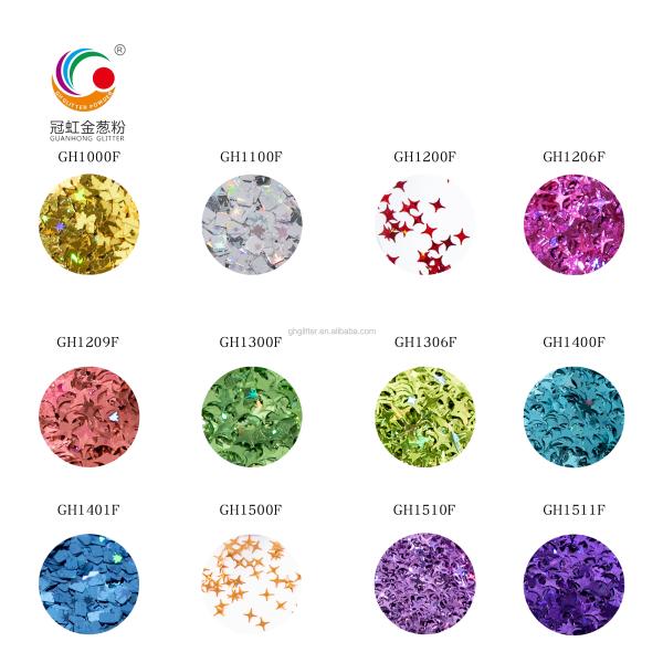 Star Flash Series PET Loose Glitter Powder Dust Quicksand Butterfly